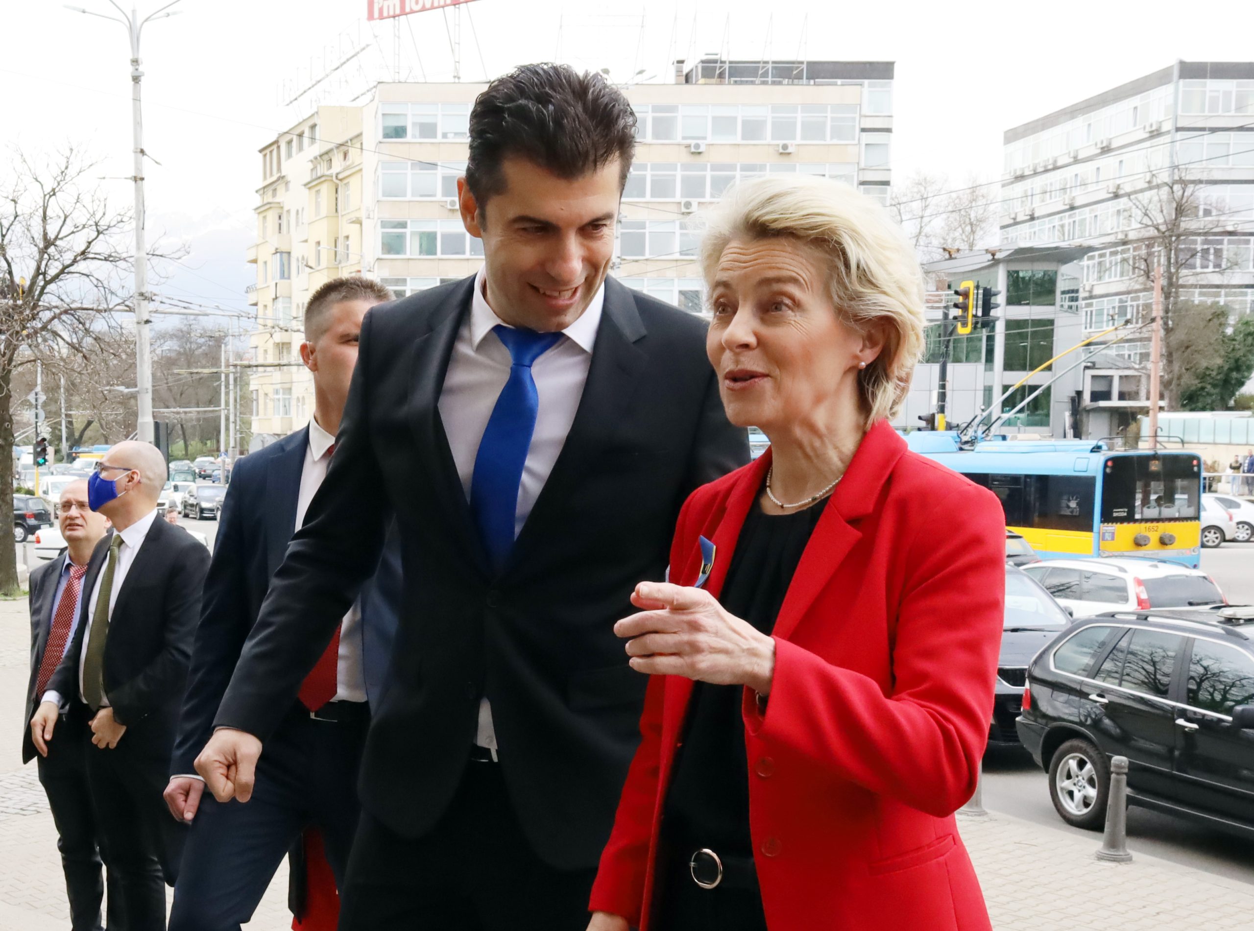 Кирил Петков Урсула фон дер Лайен