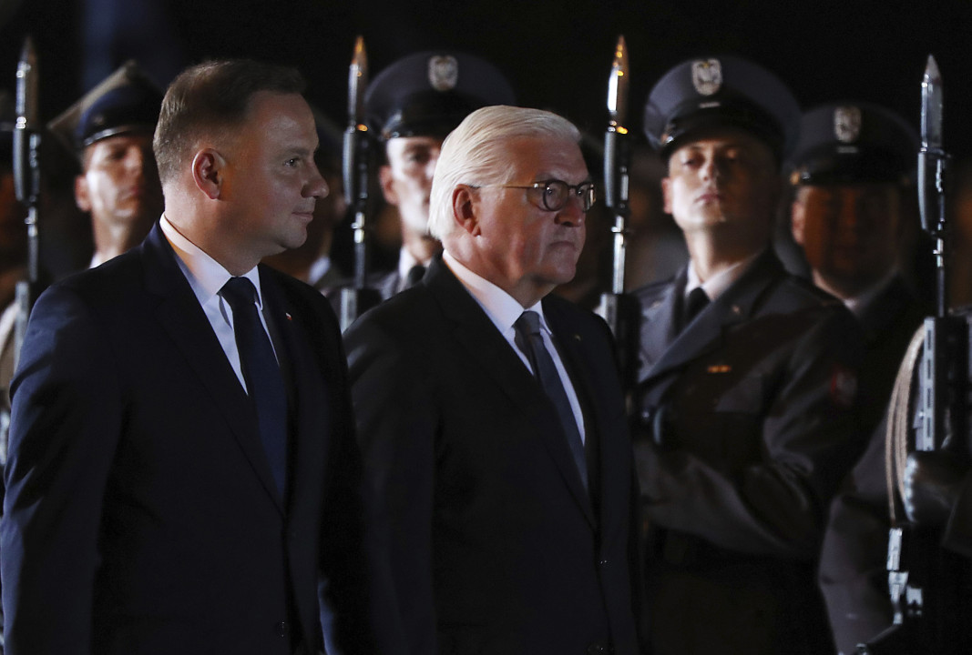 Президентите на Полша и Германия Анджей Дуда и Франк-Валтер Щайнмайер