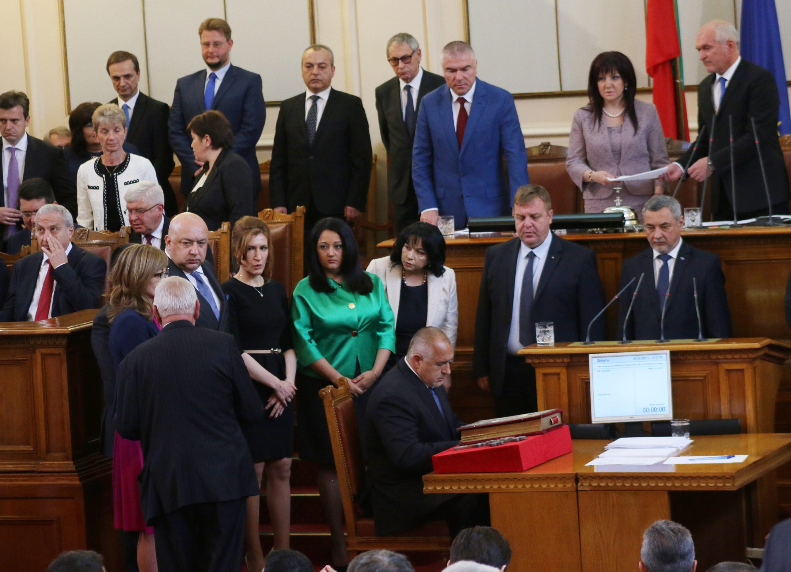 Парламент клетва на правителството на Бойко Борисов ...