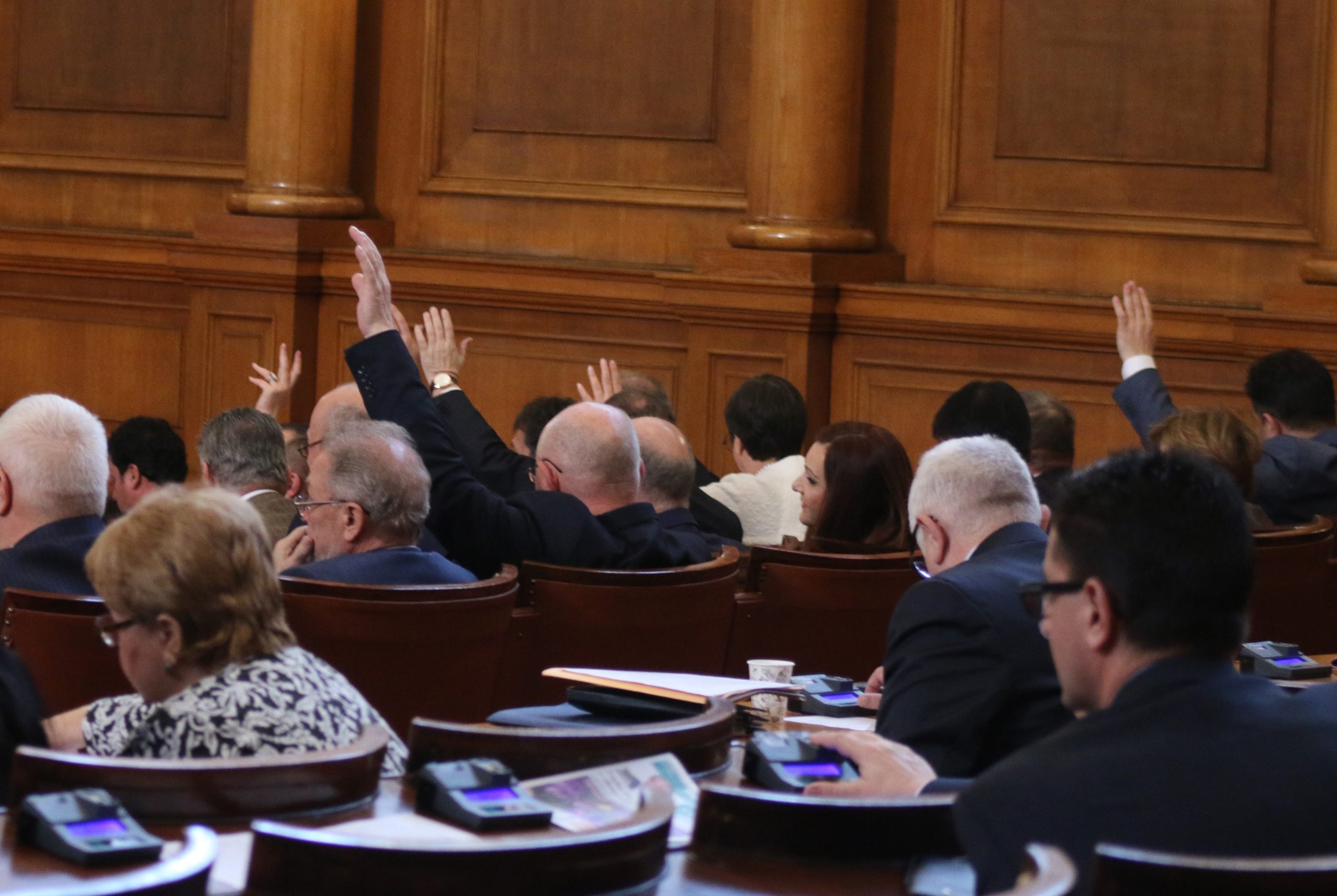 Парламент гласуване