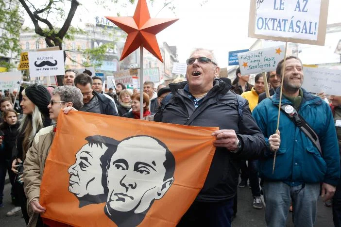 унгария протест