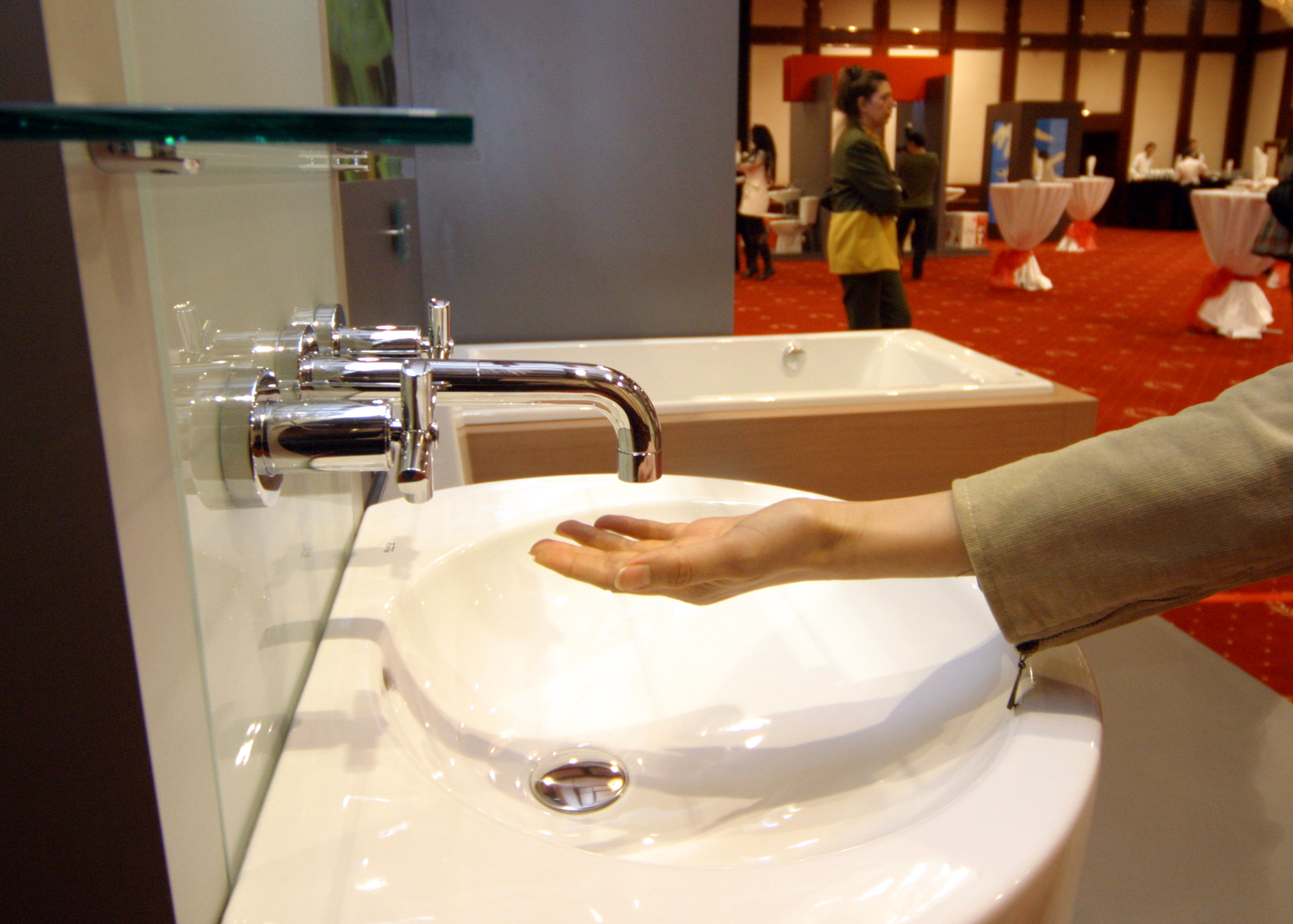 х-л Кемпински - ЗографскиПредставяне на новите продукти на фирмата за санитарен фаянс Рока