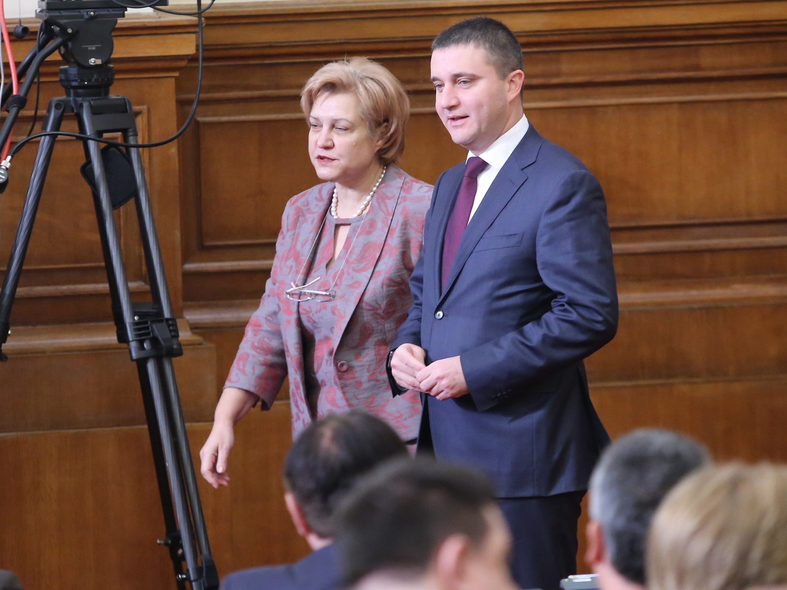 Парламент - Избор на мин. на правосъдето Екатерина Захариева. Менда Стоянова
