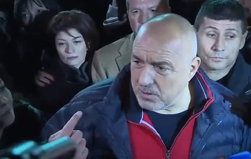 Пуснаха Бойко Борисов от ареста