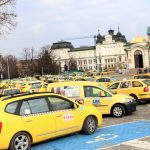 Протест таксита таксиметрови шофьори