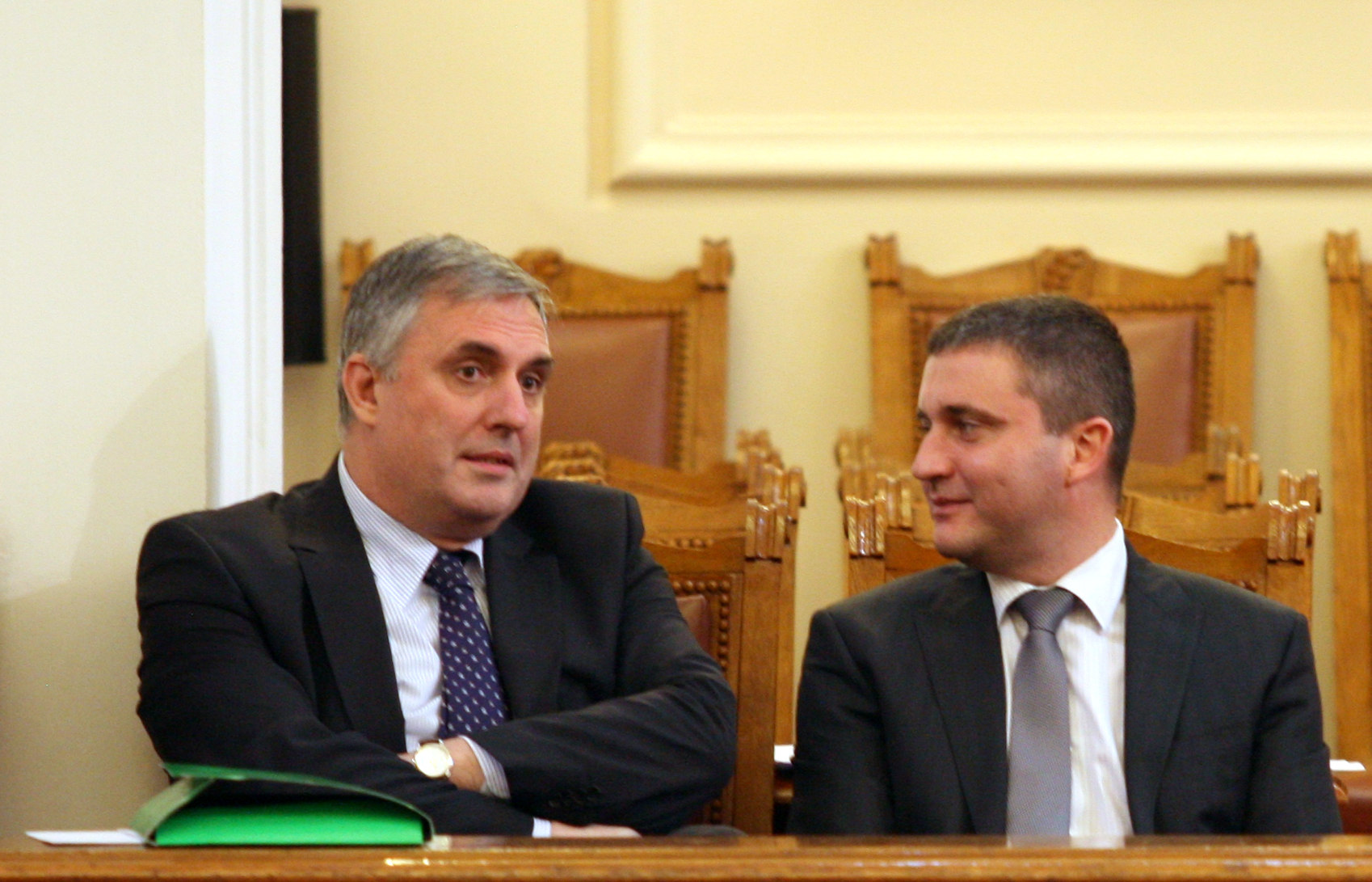 Ивайло Калфин и Владислав Горанов