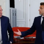 Еманюел Макрон и Франсоа Байру