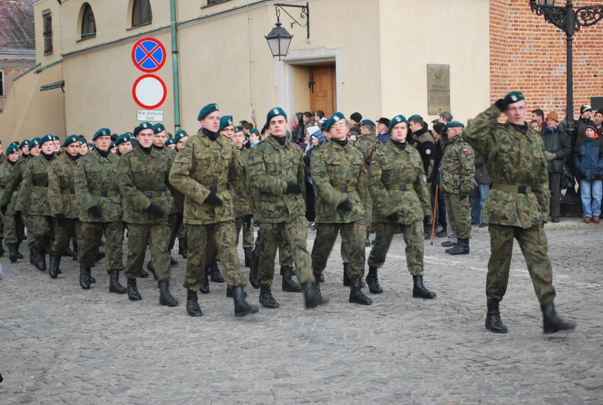 полша милиция териториална отбрана военни