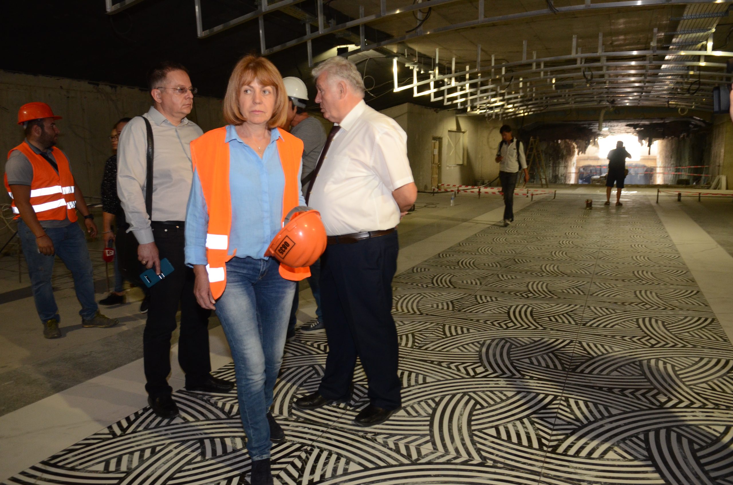Йорданка Фандъкова инспектира метрото на Оввча Купел и бул. Линкълн