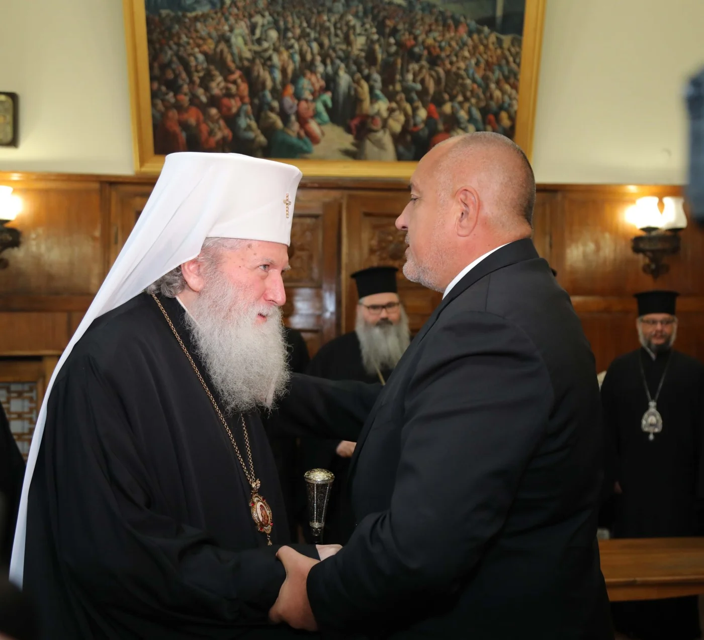Бойко Борисов Патриарх Неофит