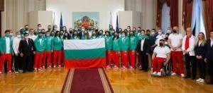 знаме олимпийци