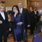 Публична дискусия на тема : "Приоритети на Латвийското председателство на съвета на ЕС" с участието на н.пр. Илгварс Клава посланик на Латвия у нас и вицепермиерът Меглена Кунева