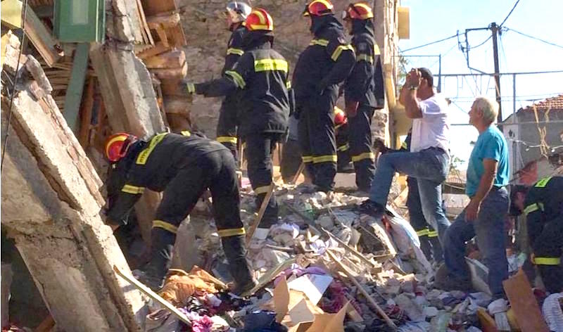 зметресение гърция