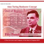 Алън Тюринг на новата банкнота от 50 лири