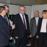 Откриване на изложение SECURITY EXPO 2018 Йорданка Фандъкова Цветан Симеонов д- председател на БТПП Стефан Балабанов - зам мин. на вътрешните работи
