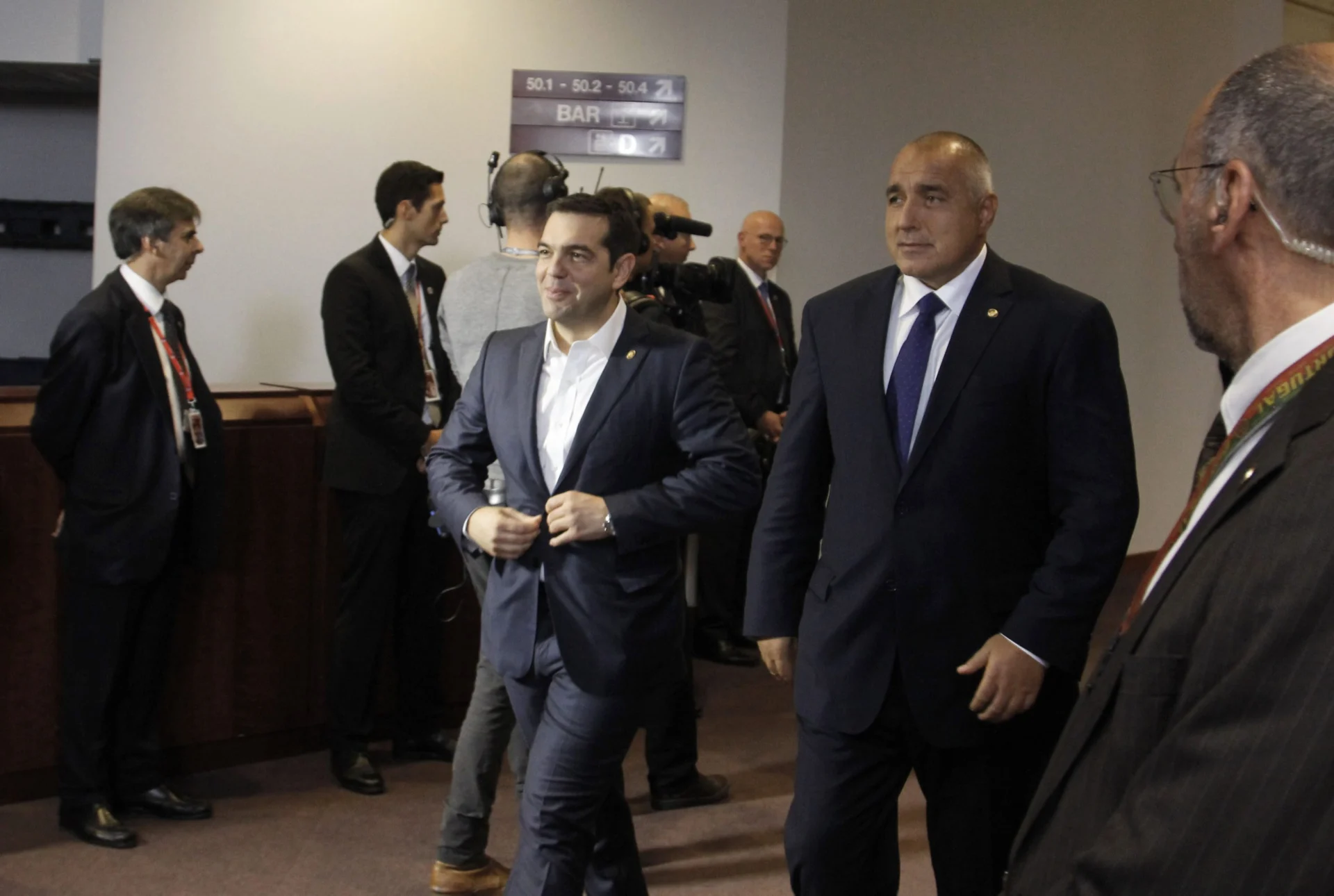 Бойко Борисов Алексис Ципрас