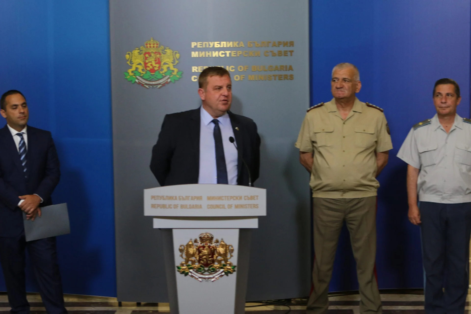 Министерски съвет Красимир Каракачанов