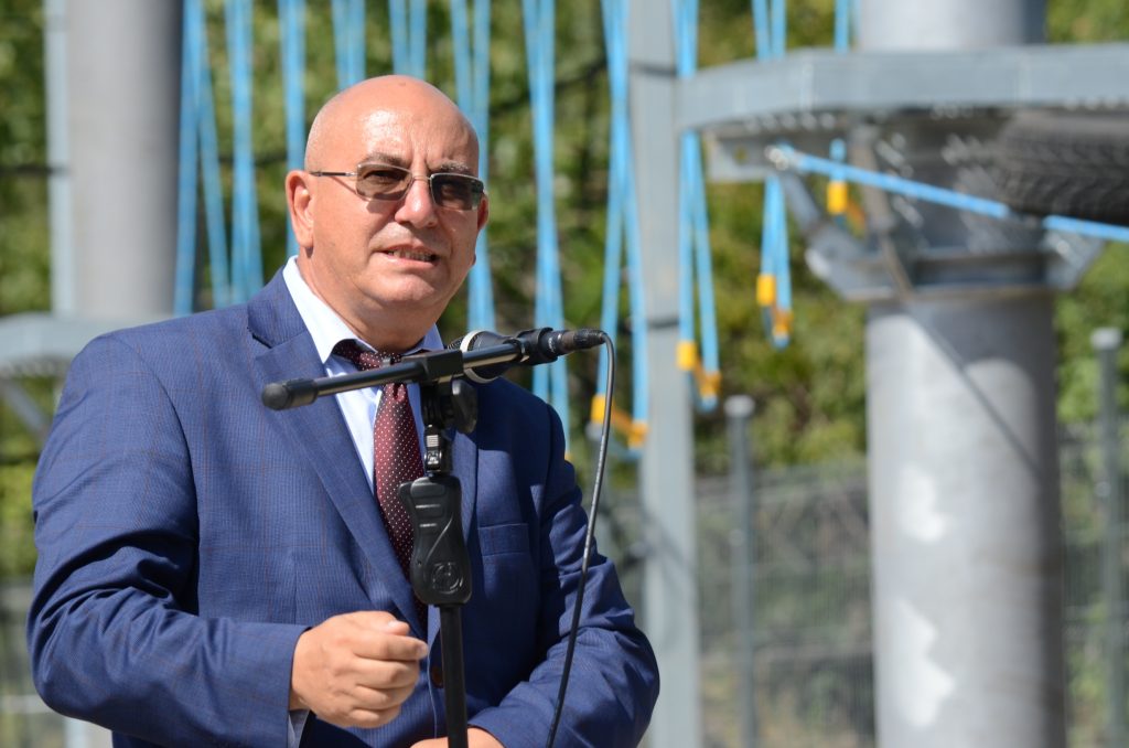 Откриване на полигон за реакция при наводнения Йорданка Фандъкова Емил Димитров Валери Симеонов