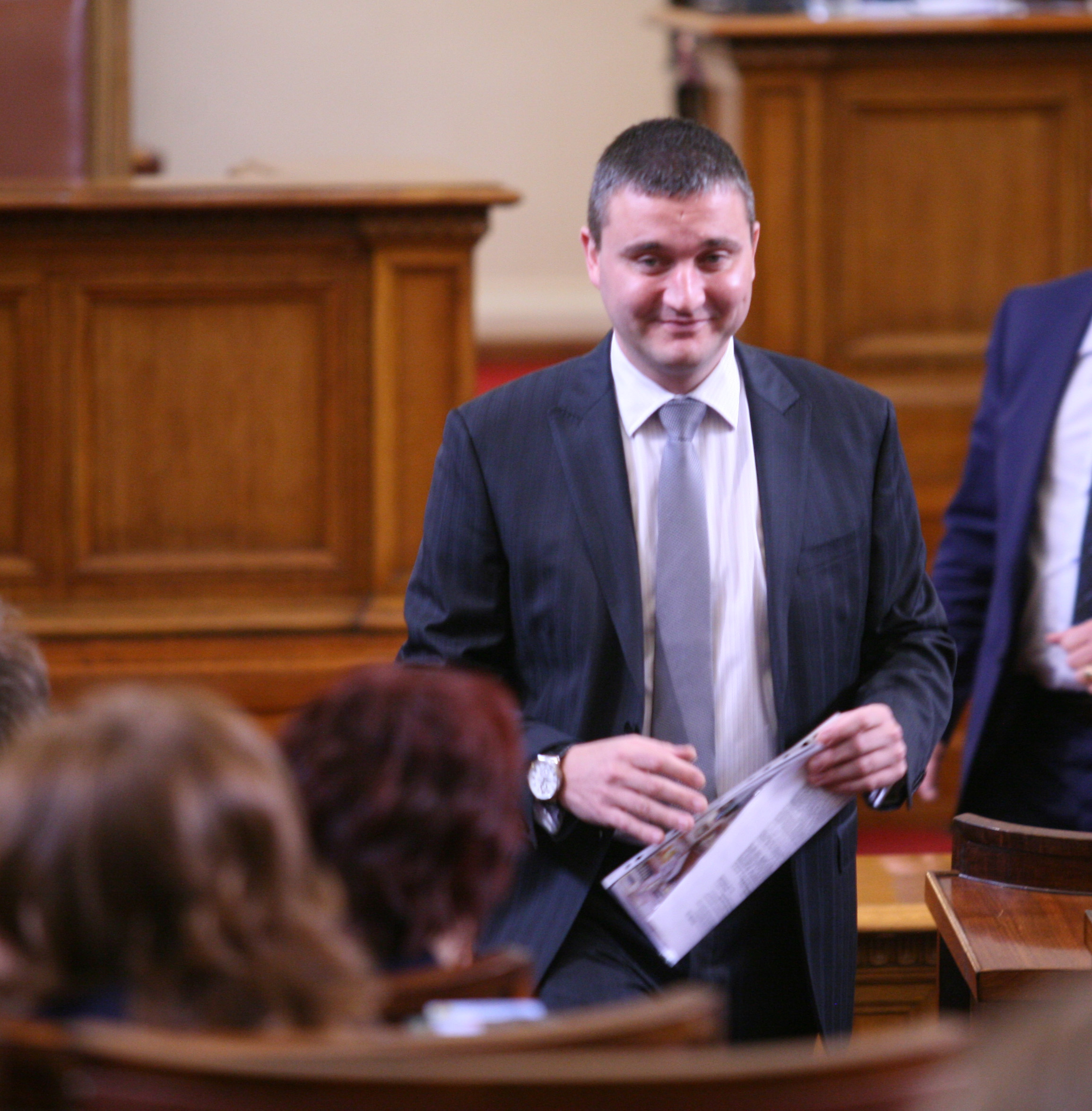 Парламент актуализиране на бюджета Владислав Горанов - мин. на финансите