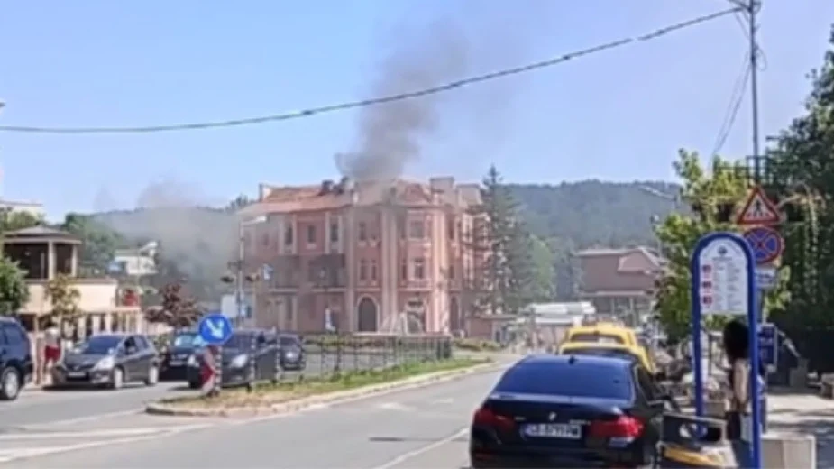 Пожар в дом за възрастни хора в Банкя, има жертва и пострадали