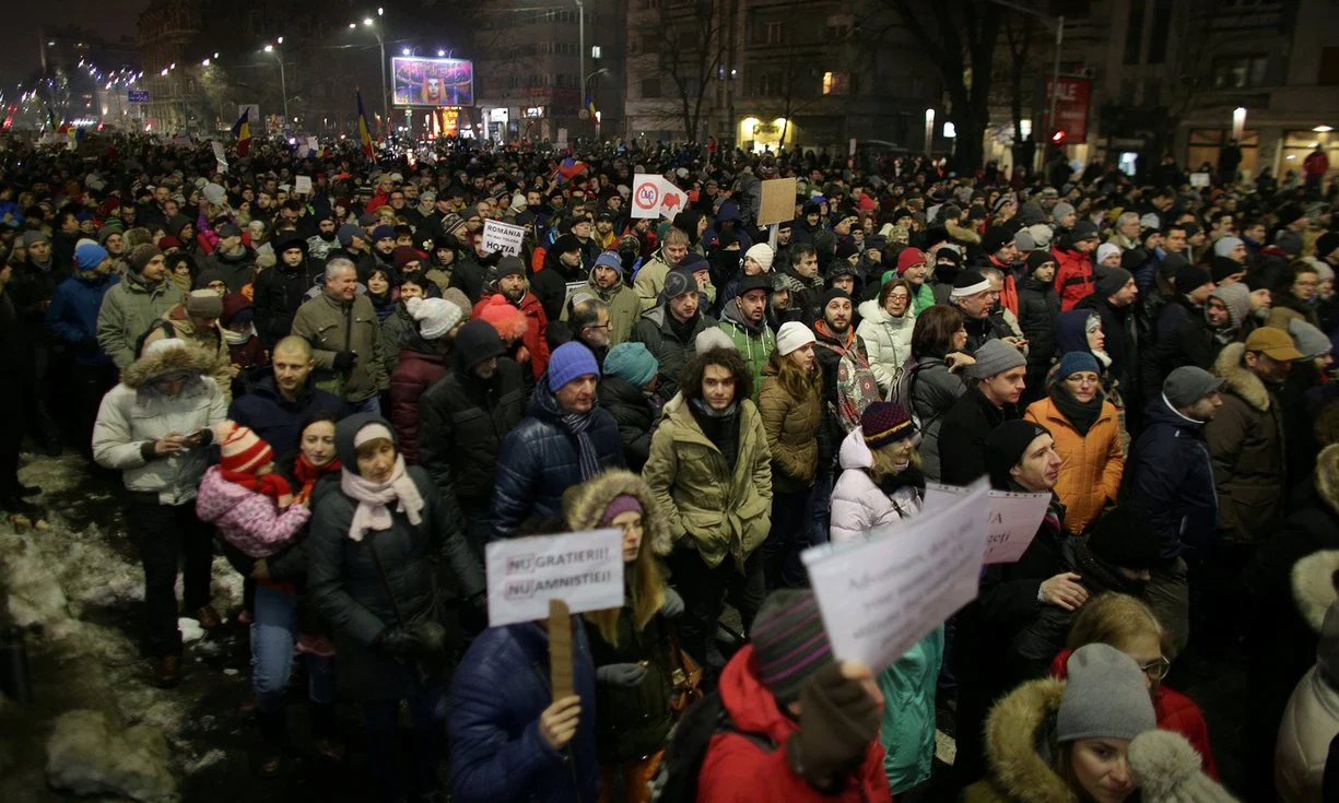 румъния протест
