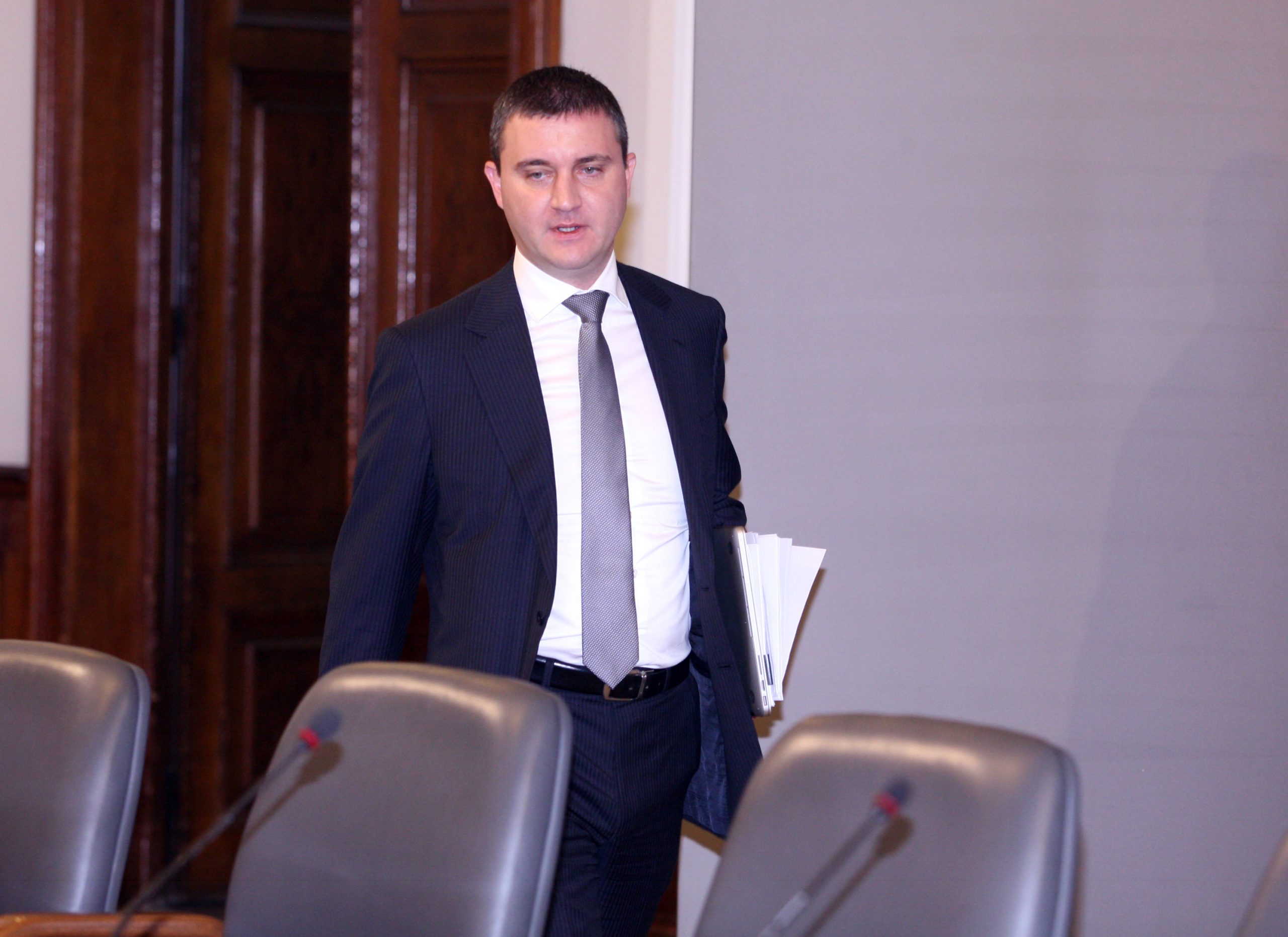 Министерски съвет Пресконференция Владислав Горанов - министър на финансите