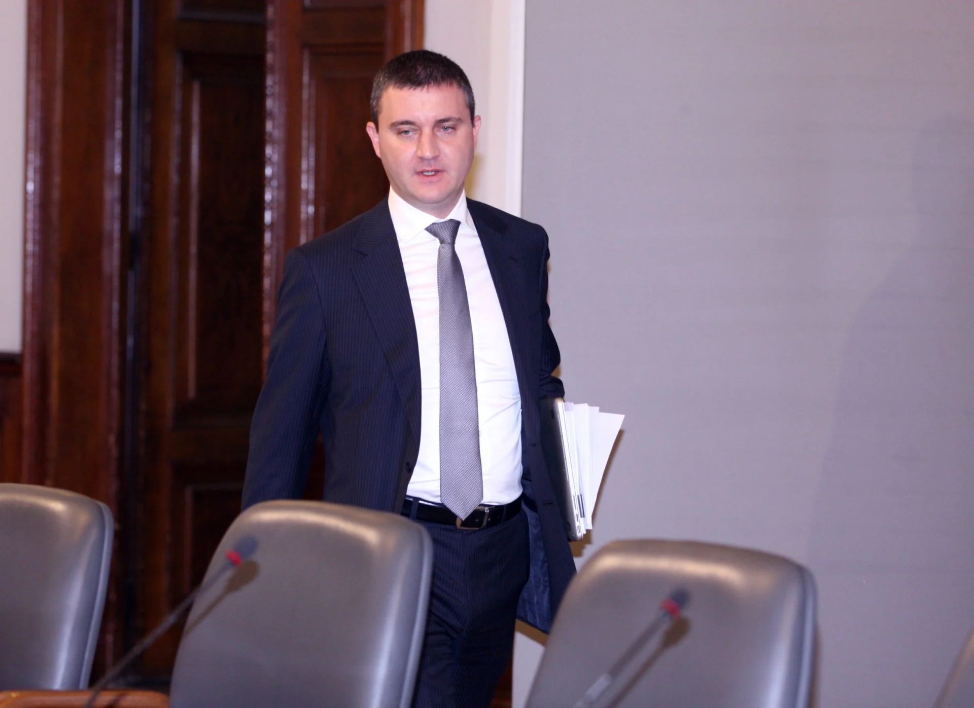 Министерски съвет Пресконференция Владислав Горанов - министър на финансите