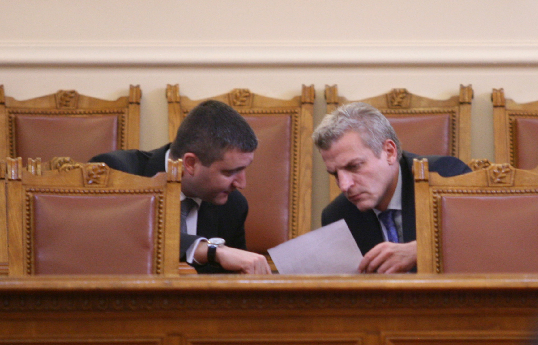 Парламент актуализиране на бюджета Владислав Горанов - мин. на финанситеПетър Москов - министър на здравеопазването
