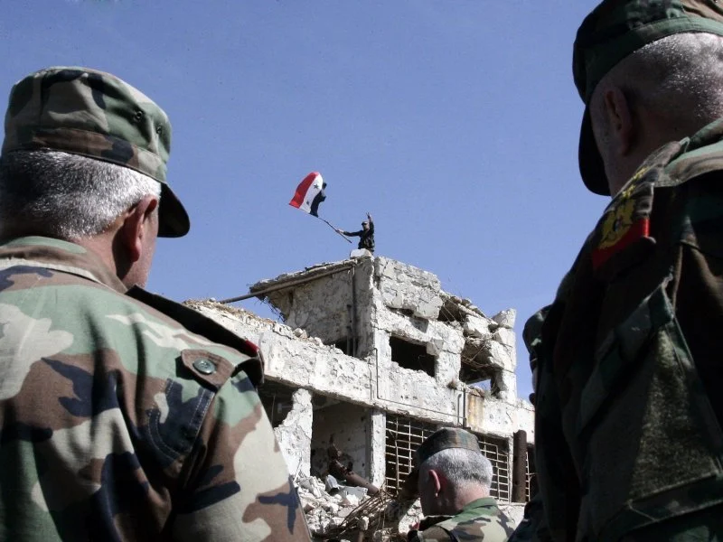 сирия сирийска армия сирийски военни източна гута