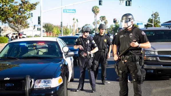 американска полиция