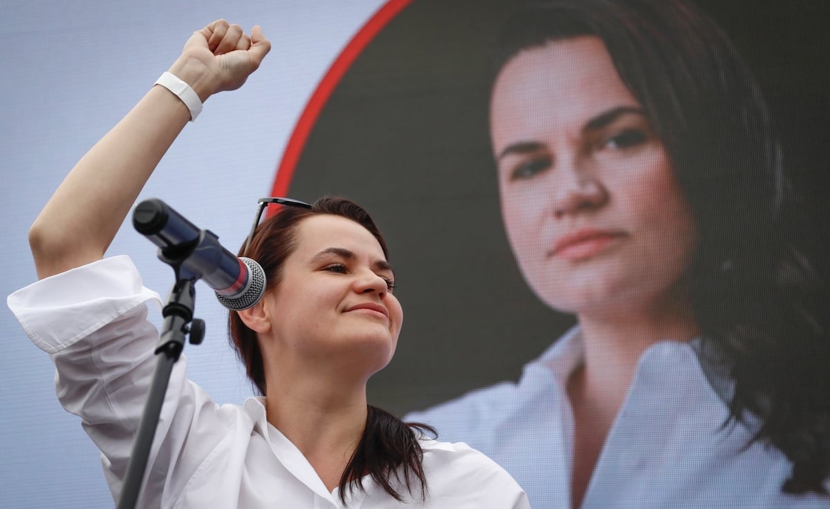 Светлана Тихановска Тихановская Цихановска Цихановская