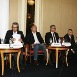 За трети път Кофас организира и проведе конференция по управление на кредитния риск в България. ЛюбомирДацов Бисер Манолов Кристофор Павлов Мартин Раухенвалд - Партньор финансови услуги