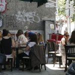 Заведение ресторант кафене с тротоарно право