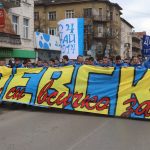 Протест за Левски