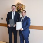 среща между министъра на икономиката Емил Караниколов  и представители на германската компания VOSS Automotive GmbH - производител на автомобилни компоненти.....