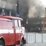 Пожар склад за Стиропор