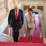 Японският премиер Санае Такаичи и президентът на САЩ Доналд Тръмп