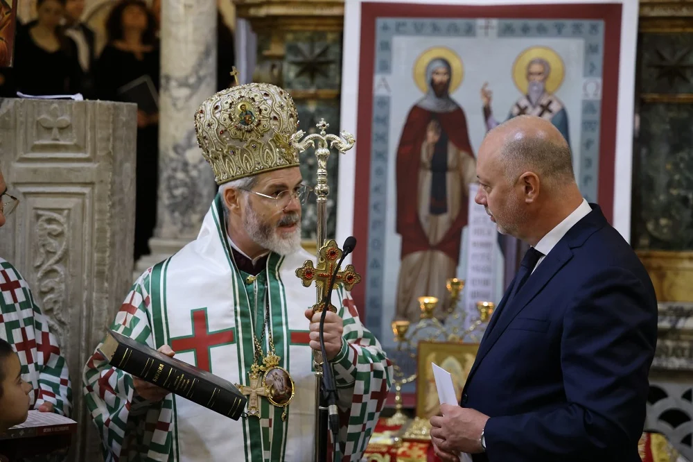 Делото на светите братя Кирил и Методий е надхвърлило границите на времето, заяви Желязков в Рим