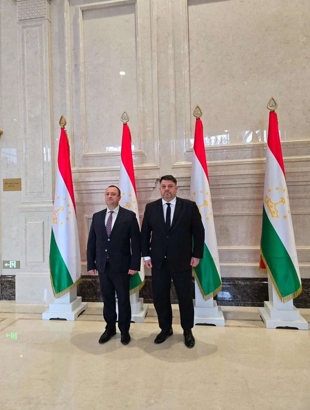 Атанас Зафиров и водената от него делегация са на посещение в Таджикистан