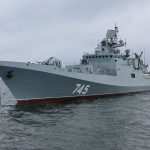 руска фрегата руски боен кораб "Адмирал Макаров" (УНИАН) русия