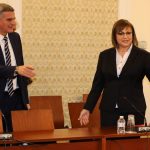 Парламент лидерска среща Стефан Янев Корнелия Нинова