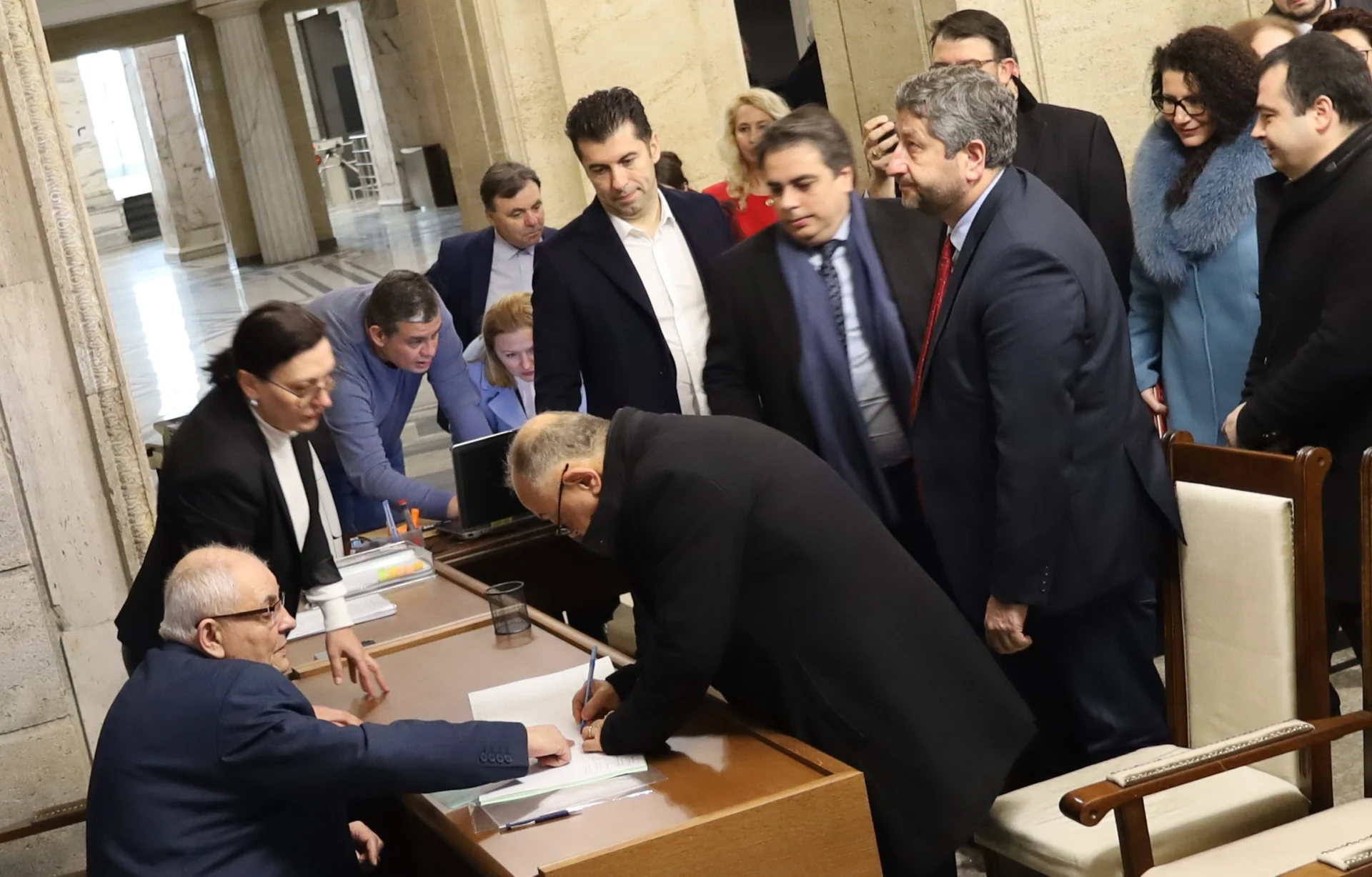 ЦИК Избори документи ДБ и ПП Кирил Петков Христо Иванов
