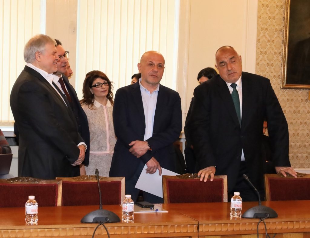 Парламент среща ГЕРБ ПП Бойко Борисов