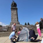 Левицата пази паметника на съветската армия