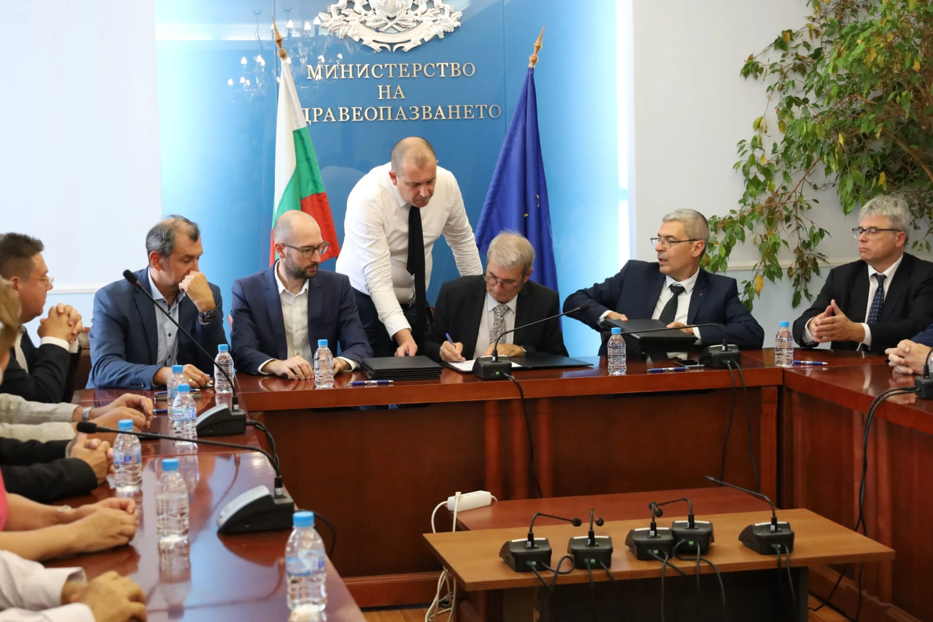 Министерство на здравеопазването подписване на НРД 2023-2025 г. между Българския лекарски съюз (БЛС)