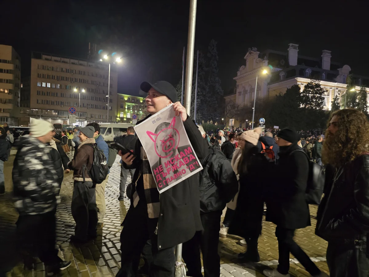  Протестът против държавното управление в София: хиляди излязоха с претенции за оставка (снимки) 