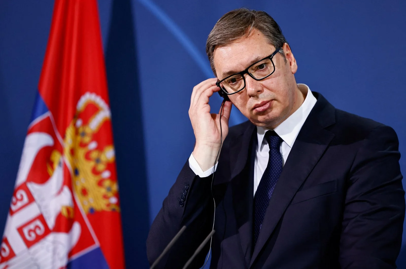 Вучич е приет в болница