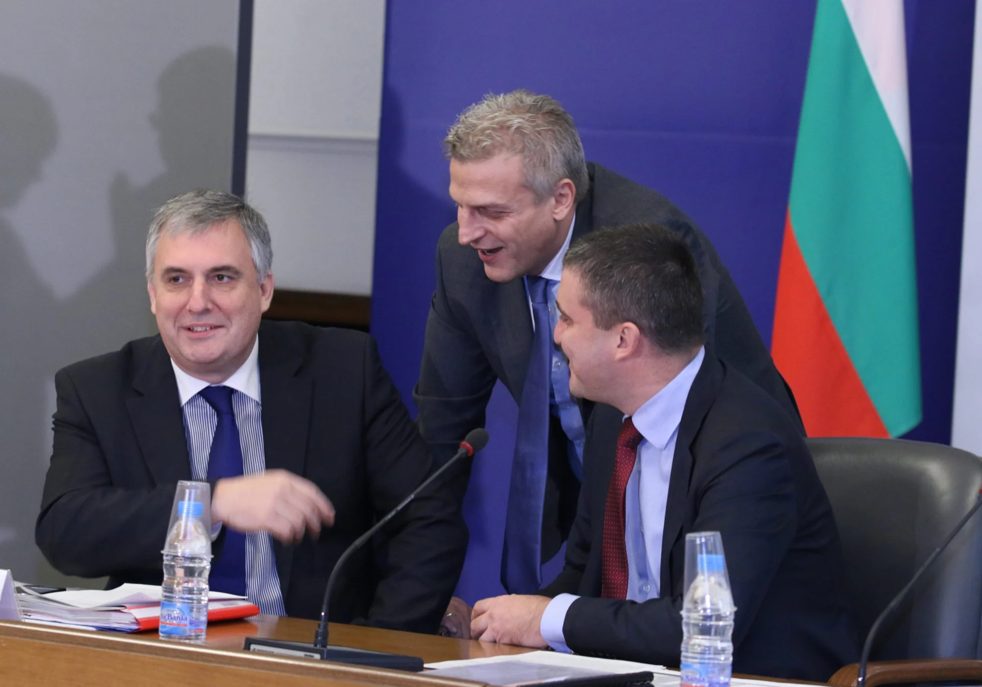 Министерски съвет се проведе заседание на Националния съвет за тристранно сътрудничество Бюджет 2016 Ивайло Калфин Петър Москов Владислав Горанов