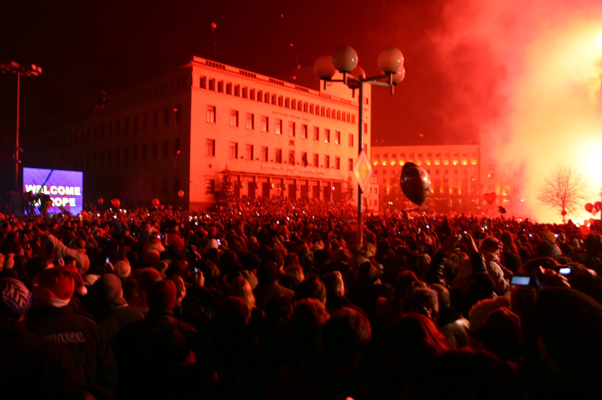 пл. Александър БатембергНова година - 2007 г.