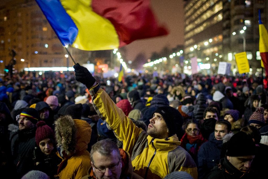 румъния протест